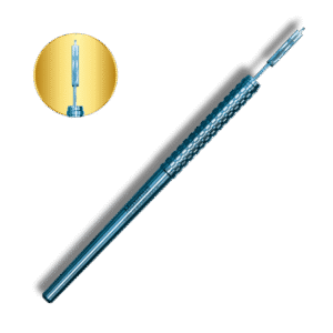 Cabo de Bisturi Duplo Reto Ti.