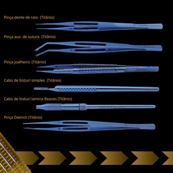 Kit Cirúrgico Básico – Microcirurgia Plástica Periodontal - Imagem 2