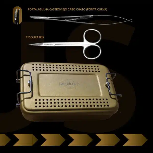 Kit Cirúrgico Básico – Microcirurgia Plástica Periodontal - Imagem 5