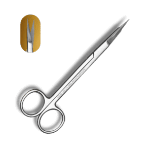 Tesoura Goldman Fox Curva