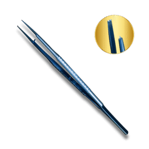 Pinça Dente de Rato Reta (cabo redondo)